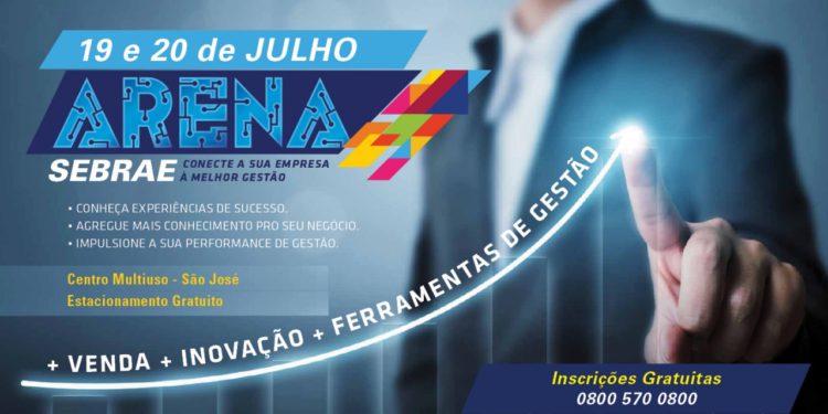 Arena Sebrae integra palestras e workshops sobre empreendedorismo em evento gratuito em São José