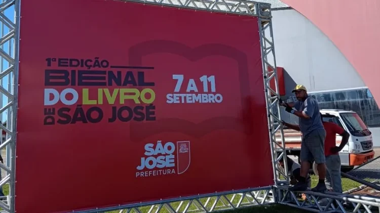 Bienal do Livro de São José inaugura nesta quarta com diversas atrações